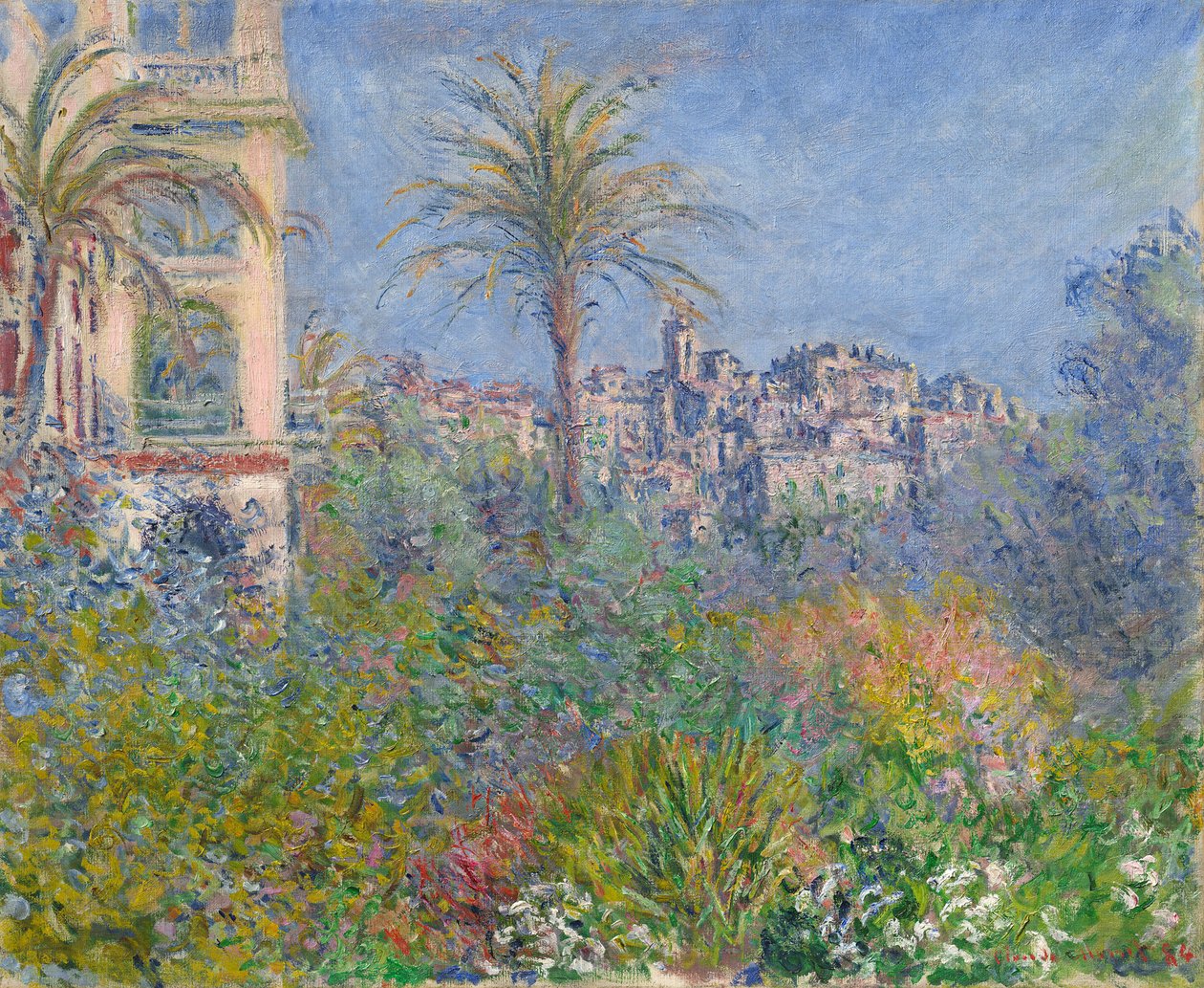 Villas in Bordighera by Claude Monet