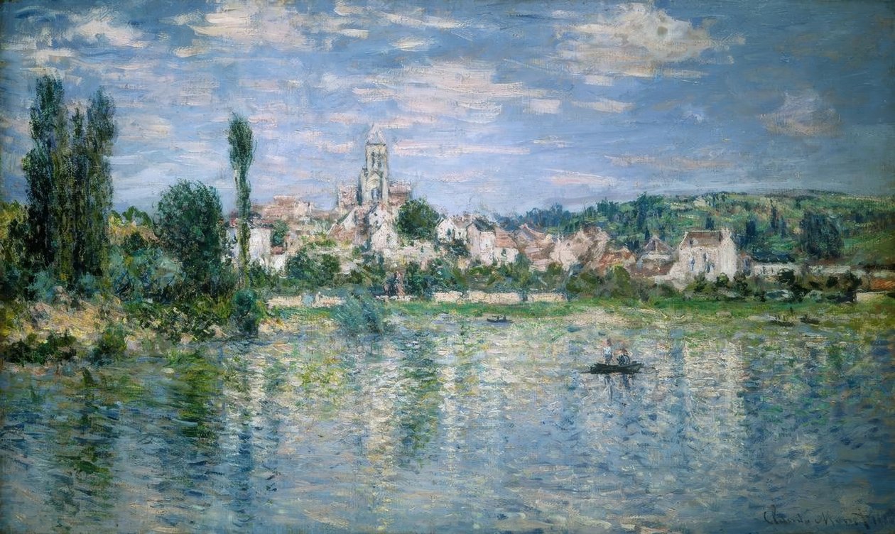 View of Vétheuil, Summer by Claude Monet
