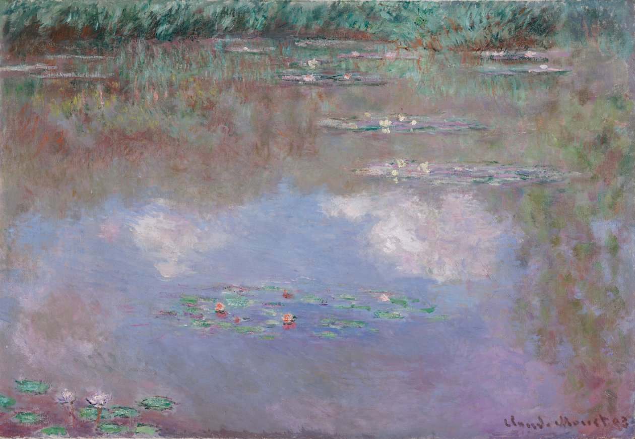 Water Lilies, the Cloud by Claude Monet