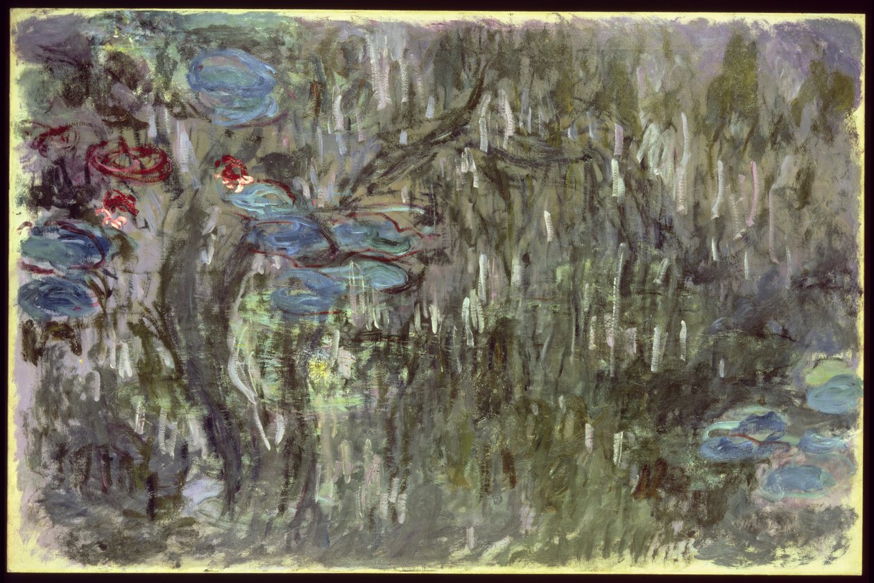 Waterlilies with Reflections of Willows by Claude Monet