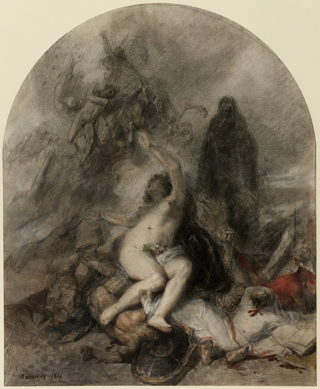 Allegory of War by Clément Auguste Andrieux