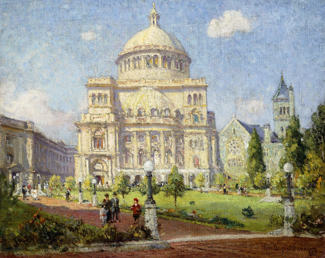 A Spring Day, Boston by Colin Campbell Cooper