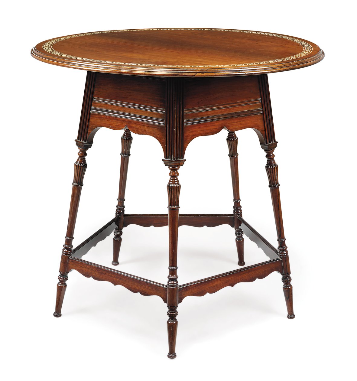 Victorian Circular Table by Collinson and Lock