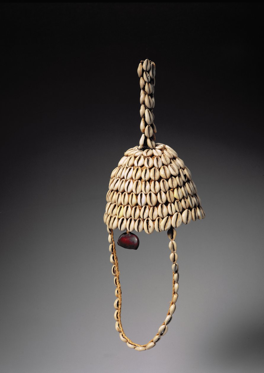 Hat (Shells and Bone) by Congolese