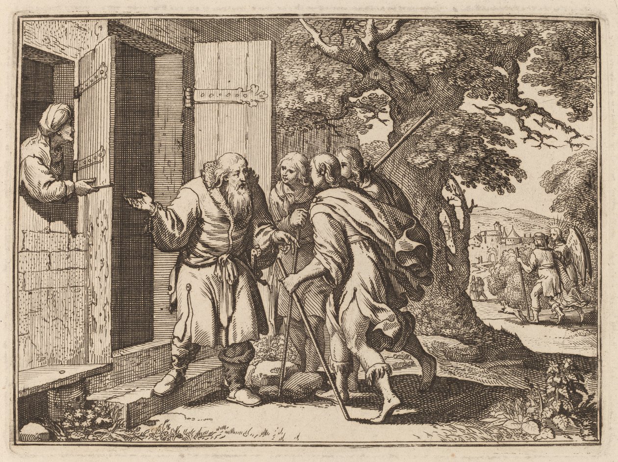 Lodging of the Travelers by Conrad Meyer