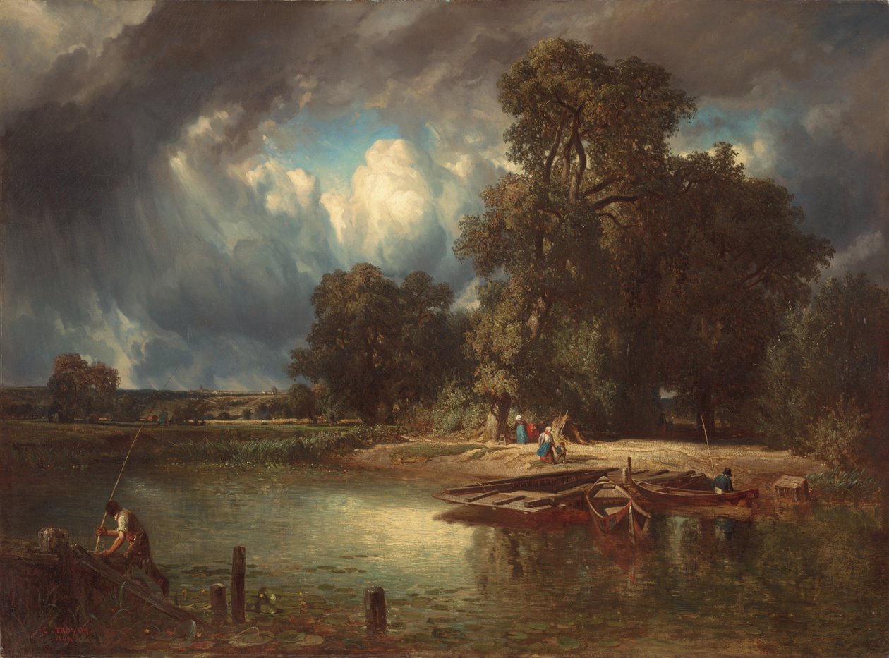 The Approaching Storm by Constant Troyon