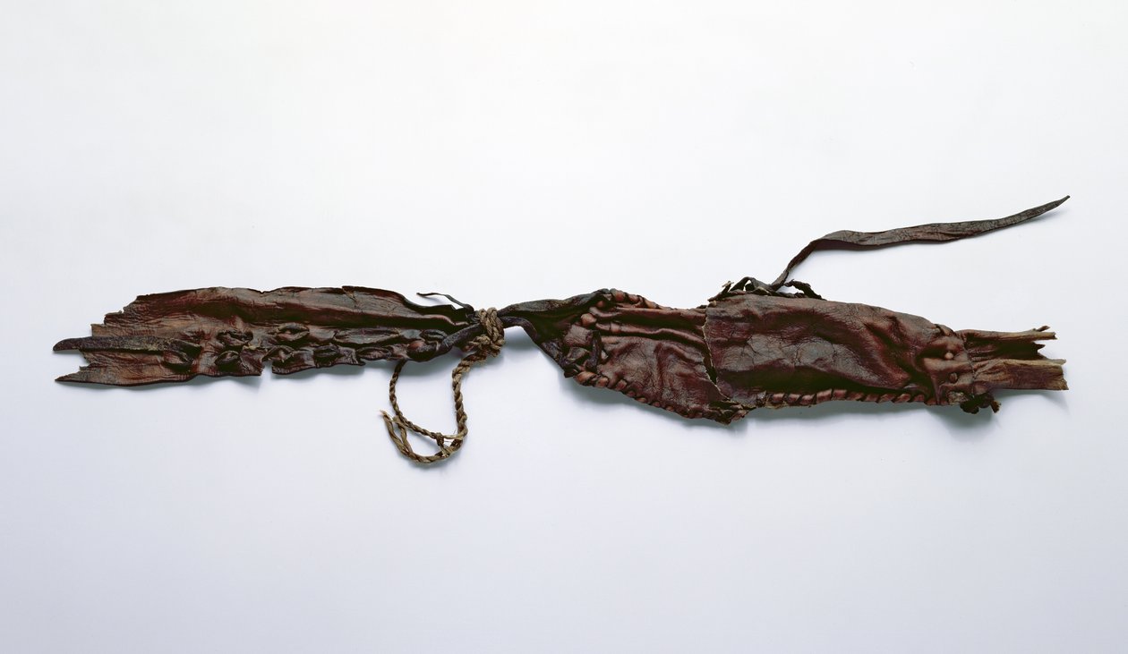 Fragment of Hide Found with the Oetzi Iceman by Copper Age