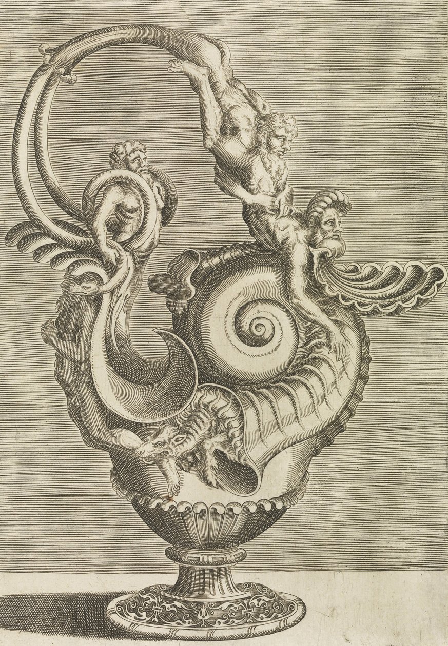 Ewer with Handle by Cornelis Floris Ii