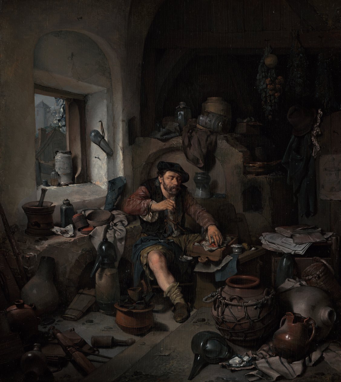 The Alchemist by Cornelis Bega