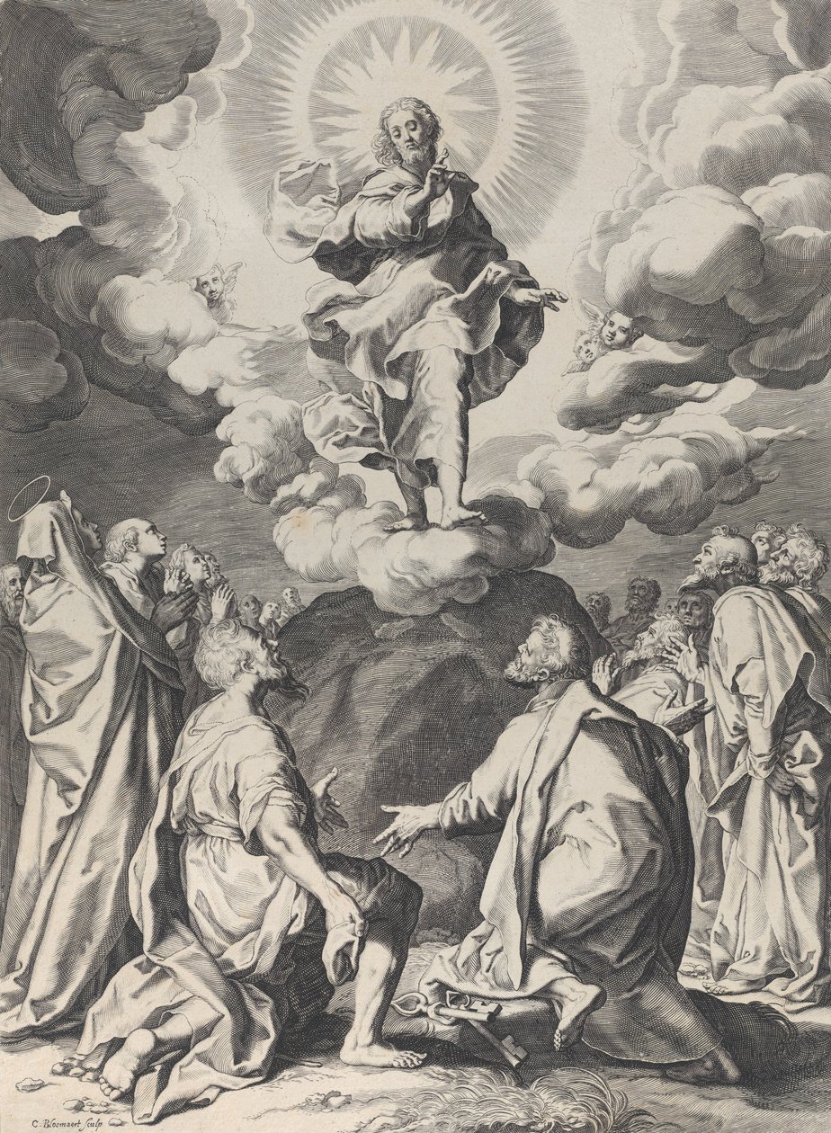 The Ascension by Cornelis Bloemaert