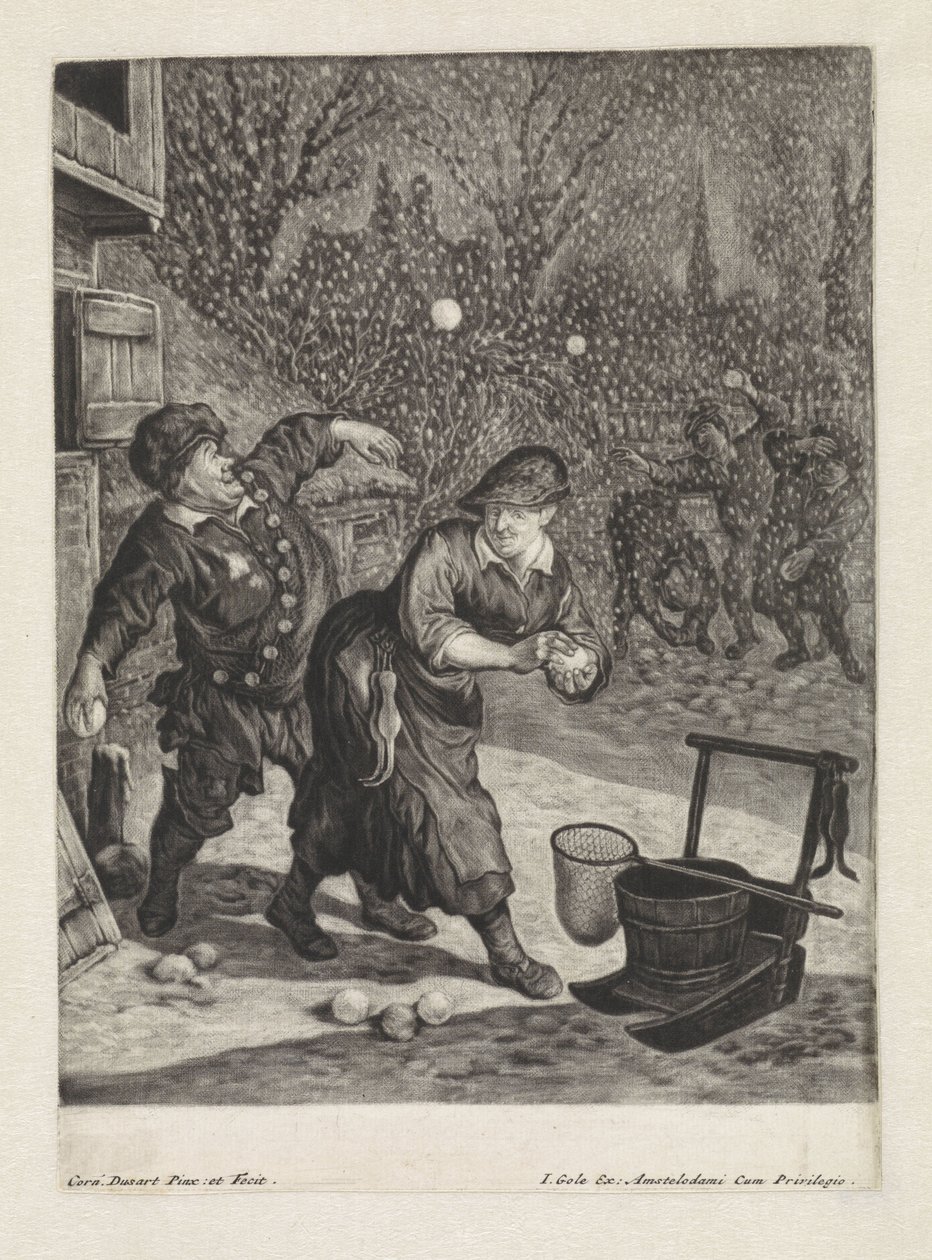 March by Cornelis Dusart