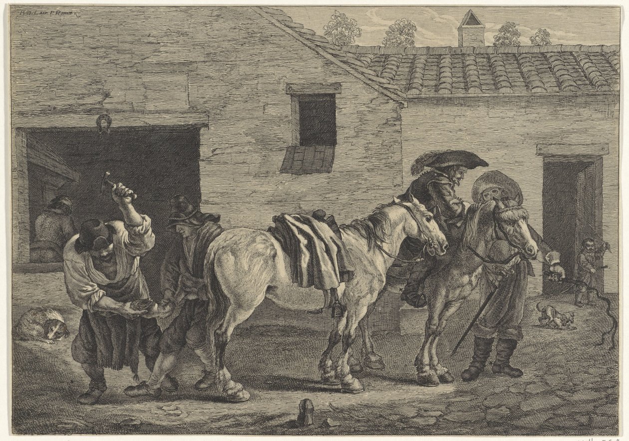 Blacksmith by Cornelis Visscher (II)