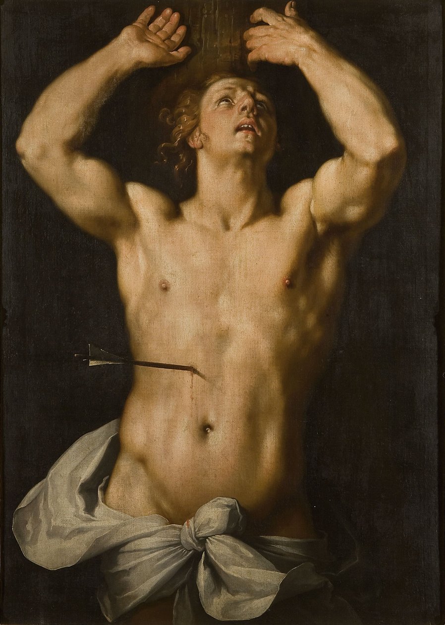 St. Sebastian by Cornelis van Haarlem
