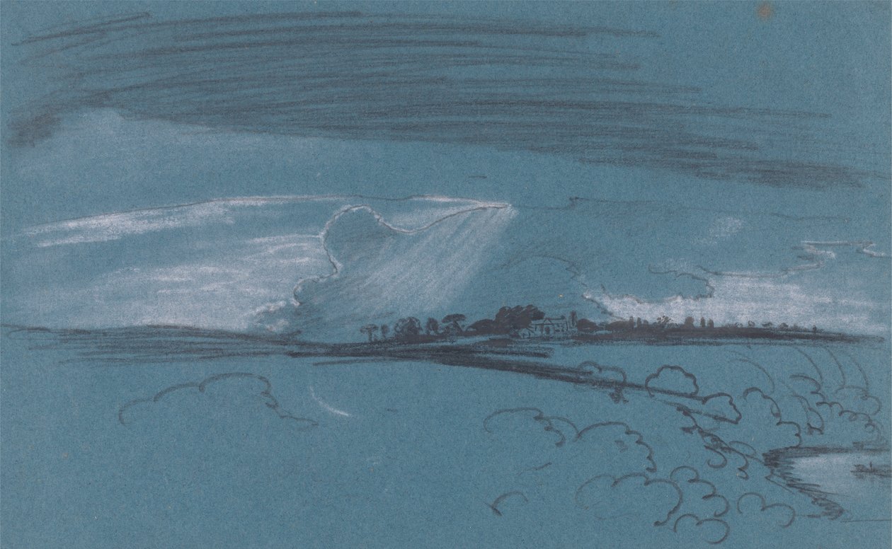 Landscape Composition by Cornelius Varley