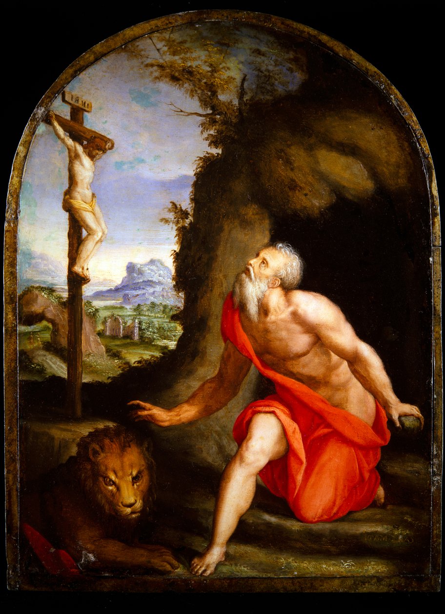 St Jerome by Cristofano Allori