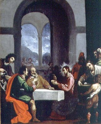 The Supper at Emmaus by Cristofano Allori
