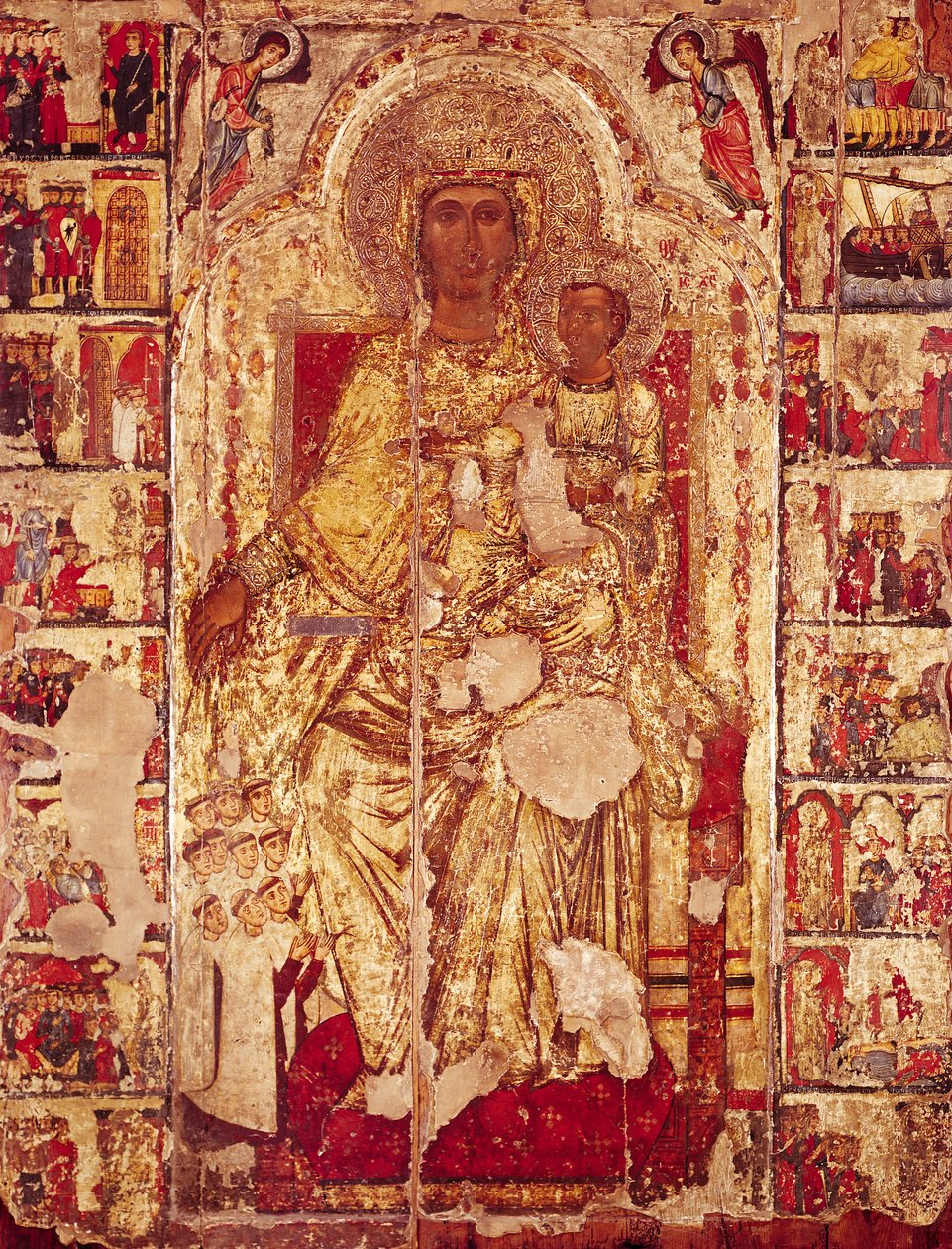 Icon of the Virgin and Child, c.1300 by Cypriot