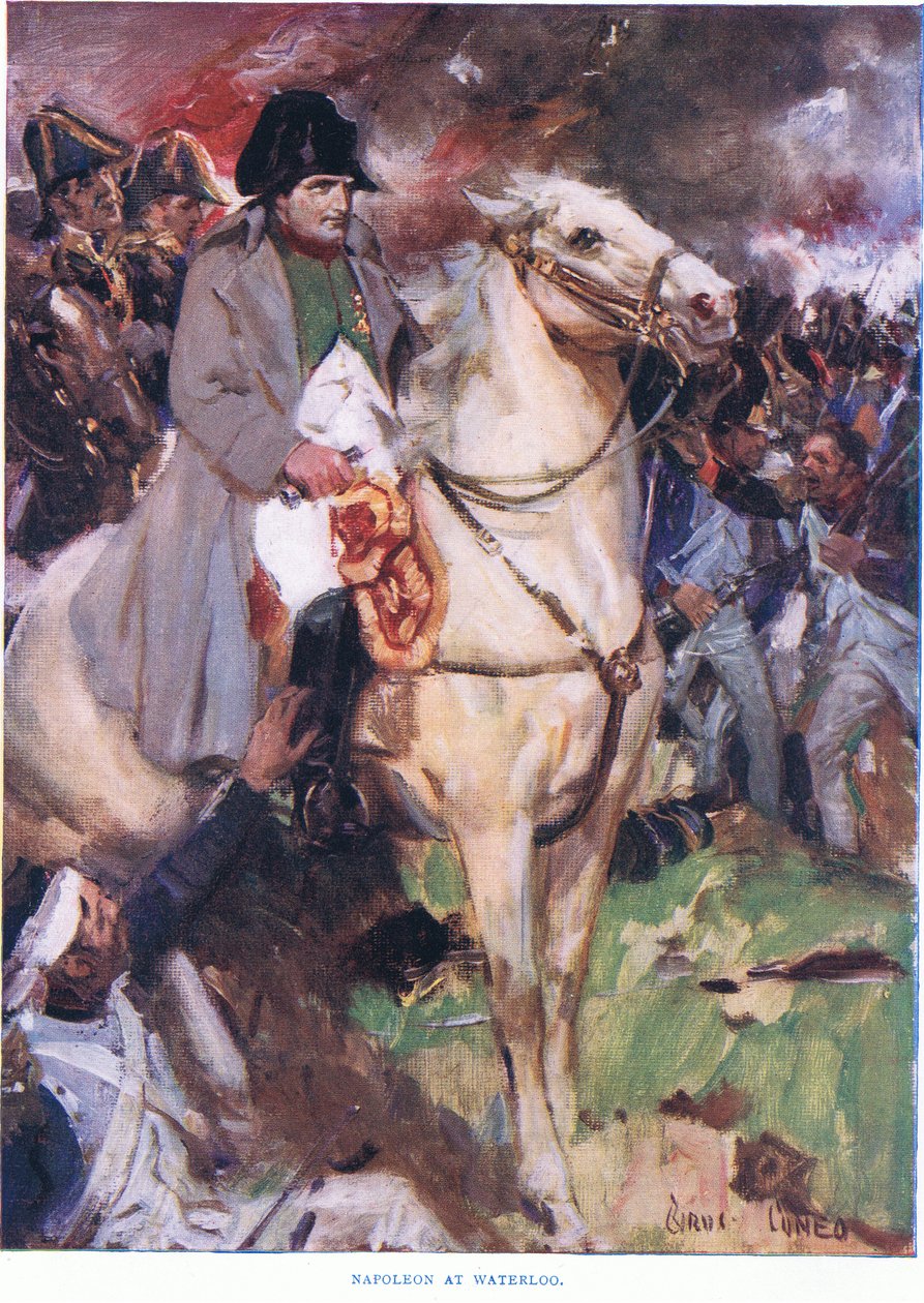 Napoleon at Waterloo 1815 by Cyrus Cuneo
