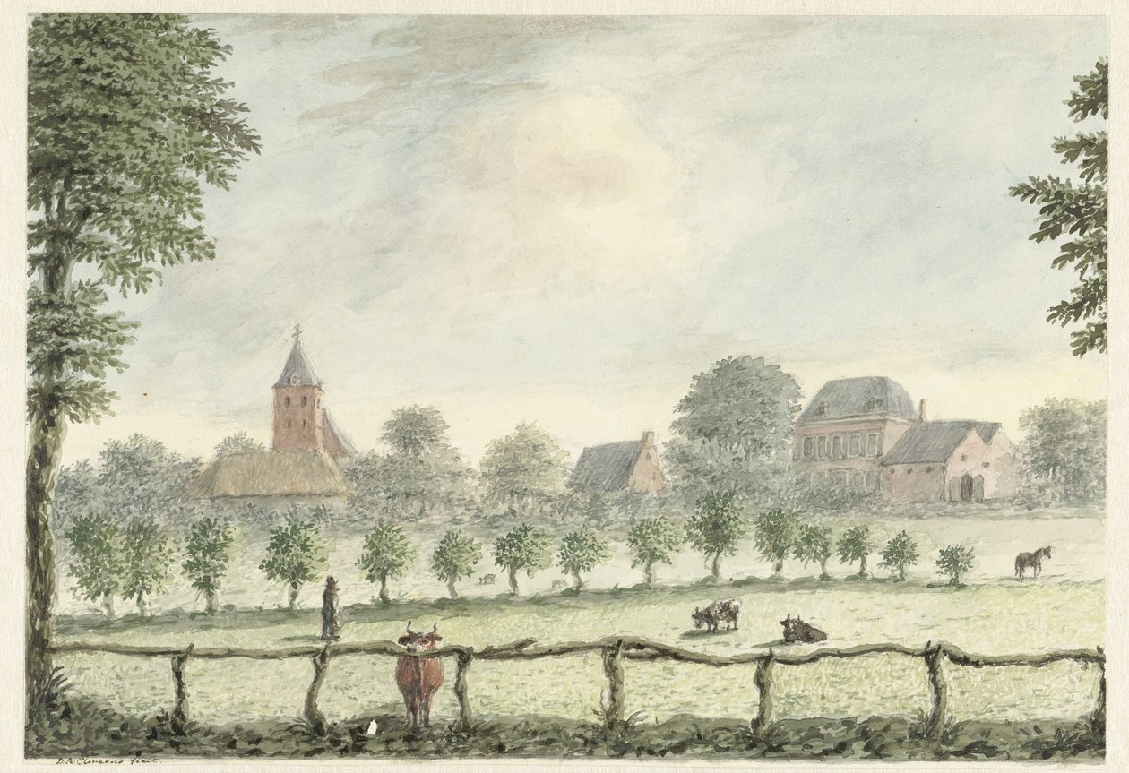 View of Renkum by D.A. Clemens