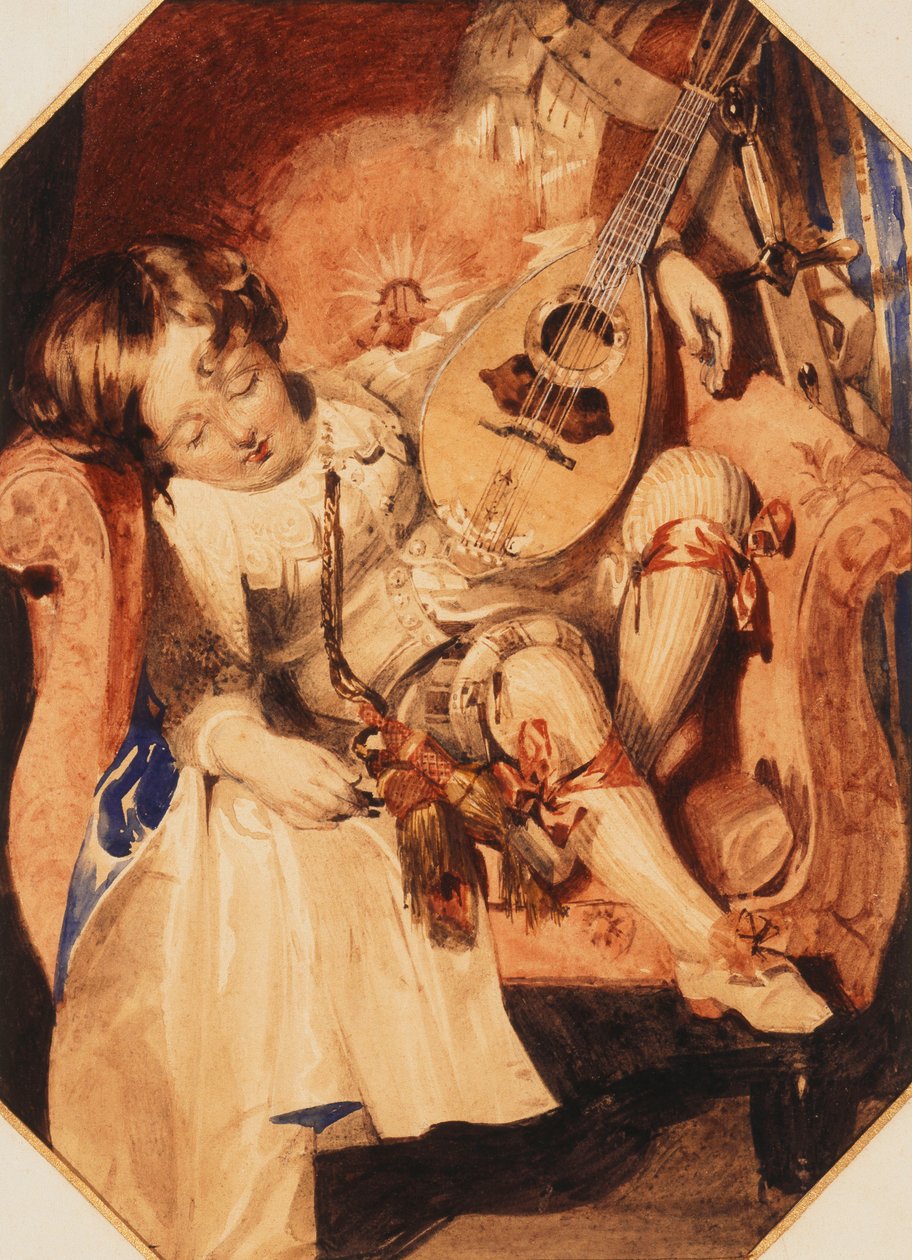 The Page by Daniel Maclise