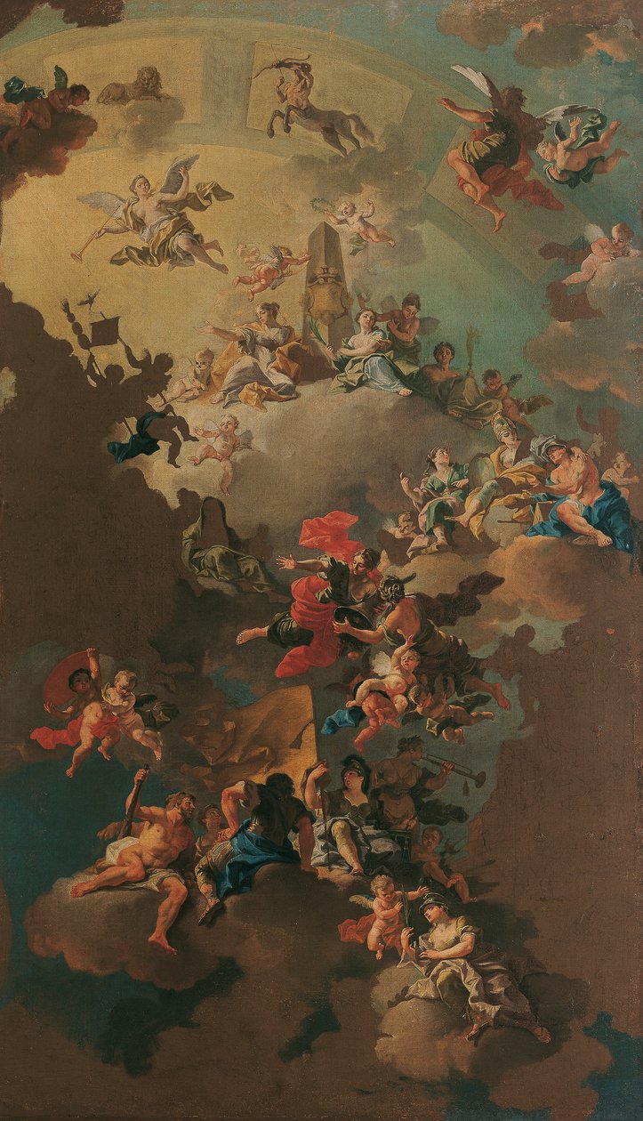 Allegory of the Happy Government of Moravia by Daniel Gran