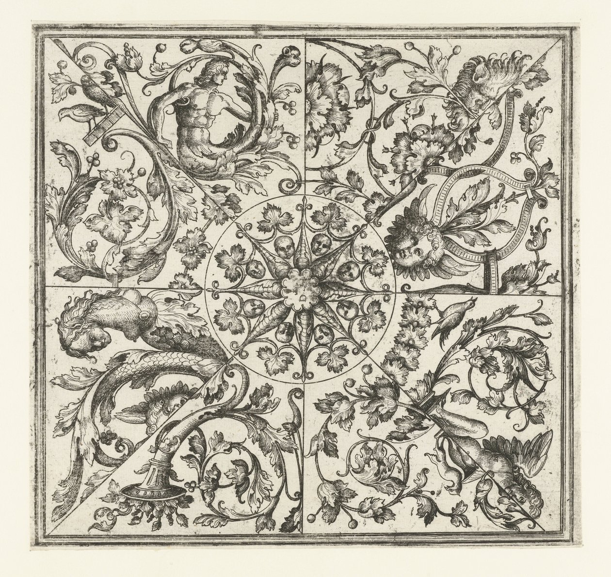 Ceiling Decoration by Daniel Hopfer (I)