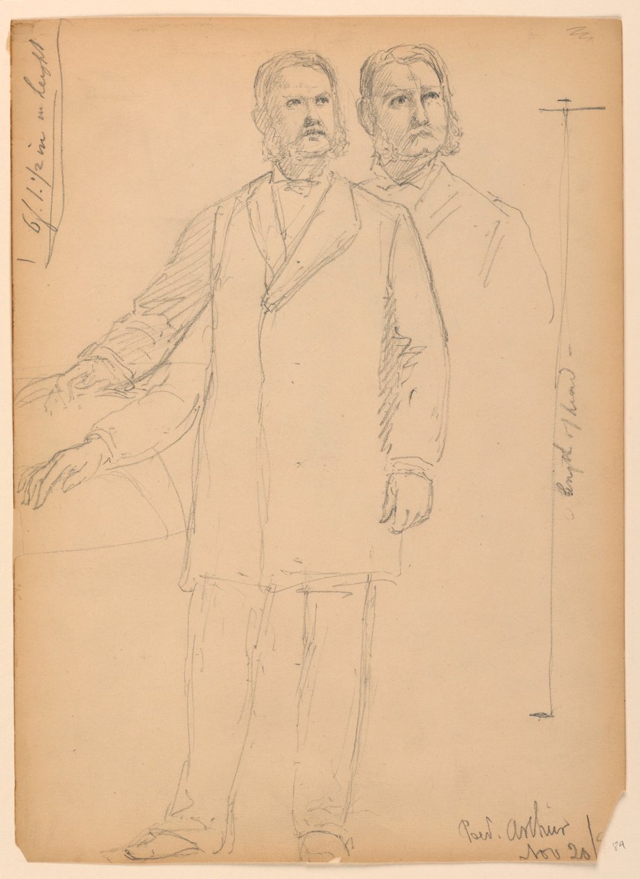 President Chester A. Arthur, 1850 by Daniel Huntington