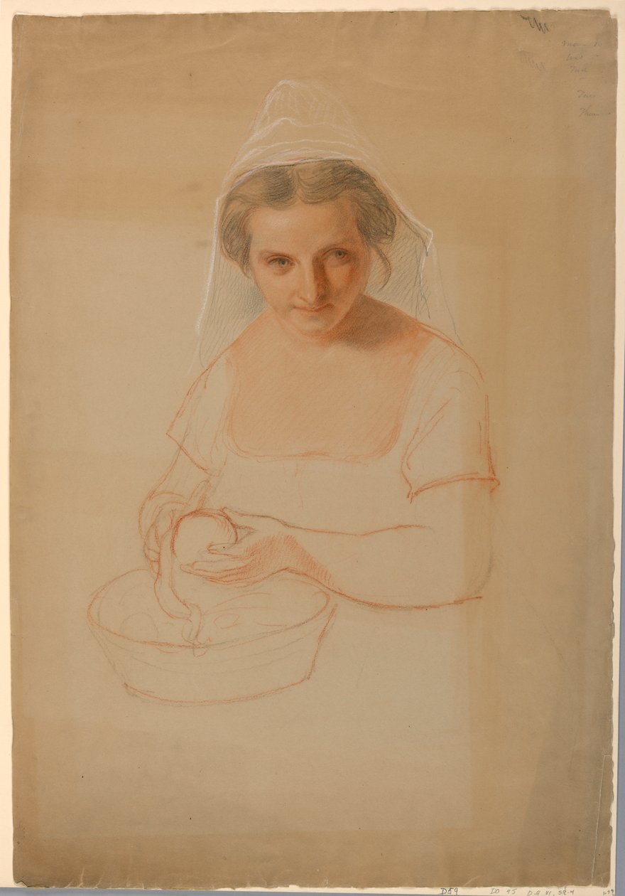 Study for "Ichabod Crane", 1861 by Daniel Huntington