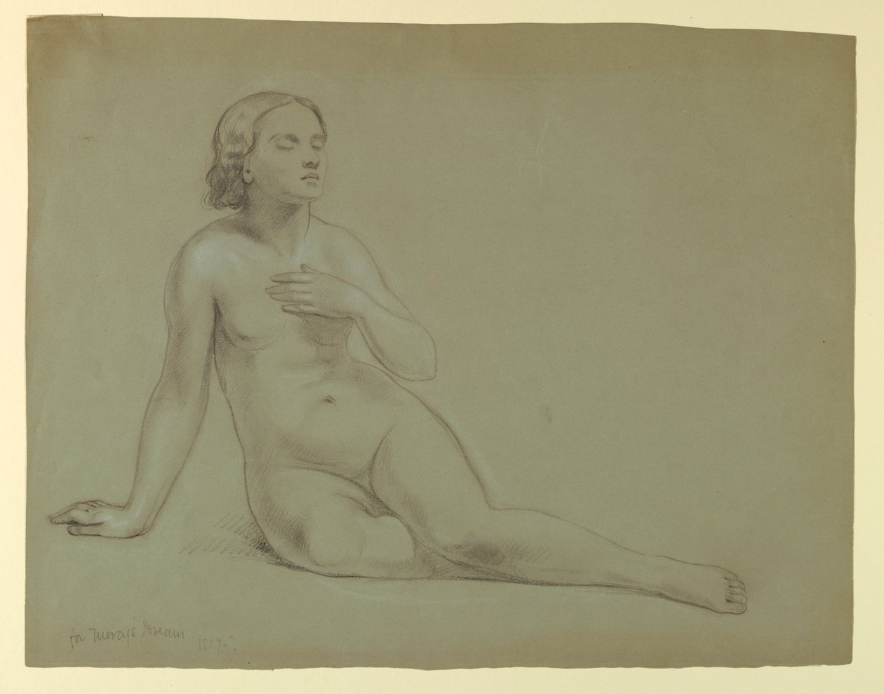 Female Nude, Study for 