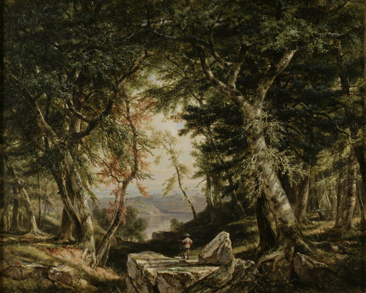 Glimpses from the Forest by Daniel Huntington