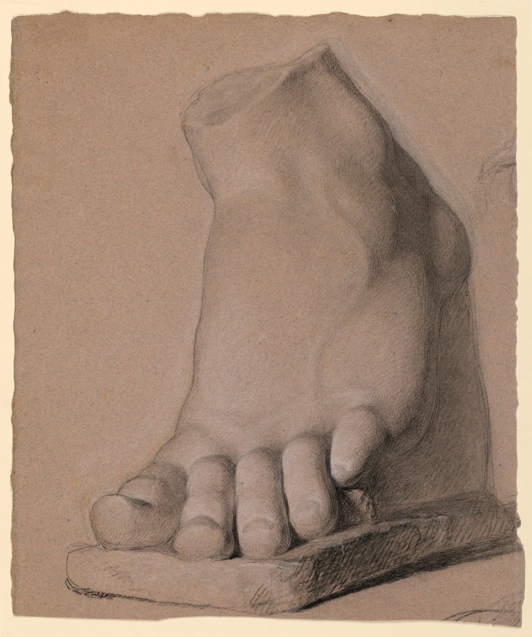 Left Foot From a Plaster by Daniel Huntington