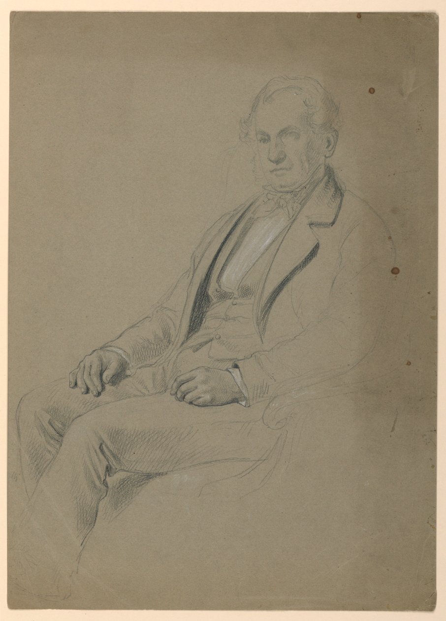 Man Seated by Daniel Huntington