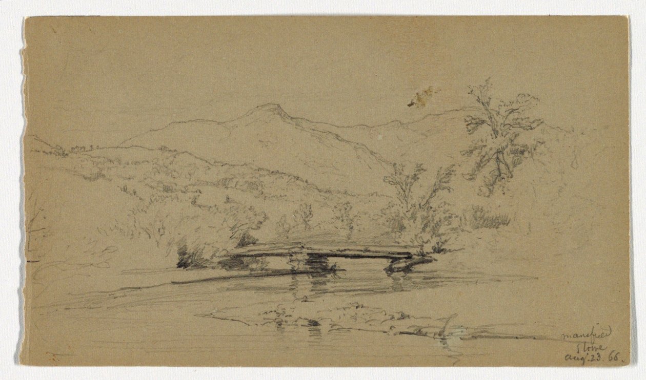 Mt. Mansfield at Stowe, Vermont by Daniel Huntington