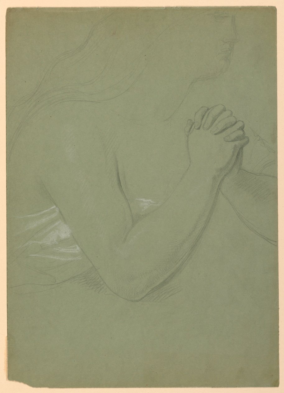 Study for A Magdalen by Daniel Huntington