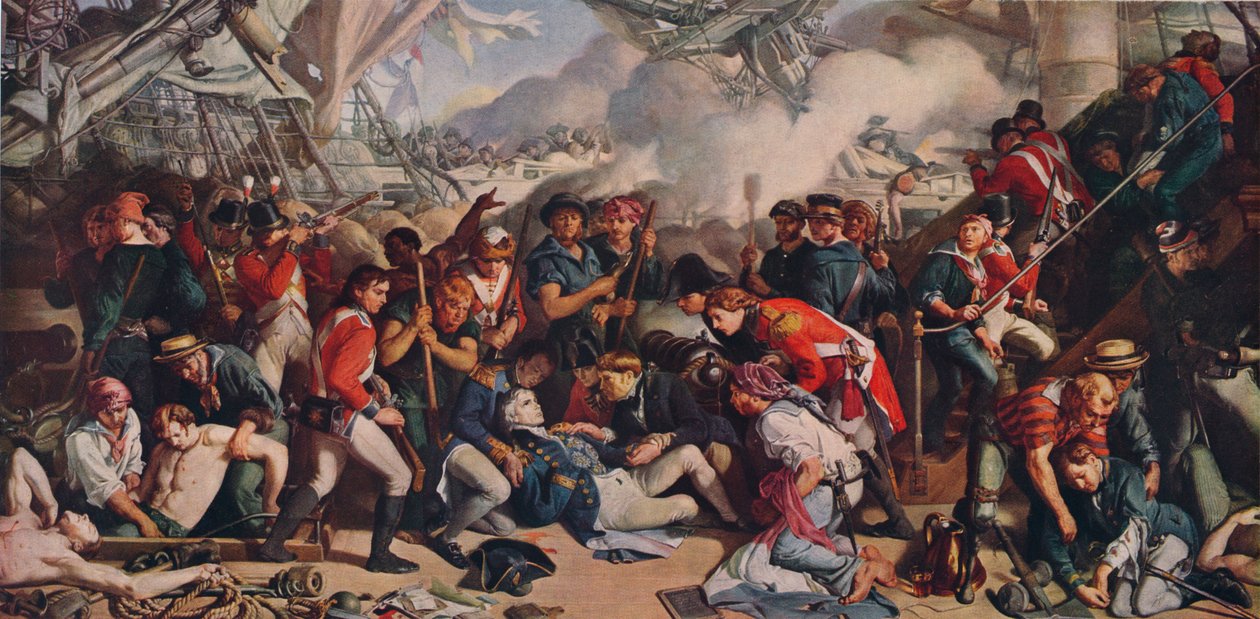 The Death of Nelson by Daniel Maclise