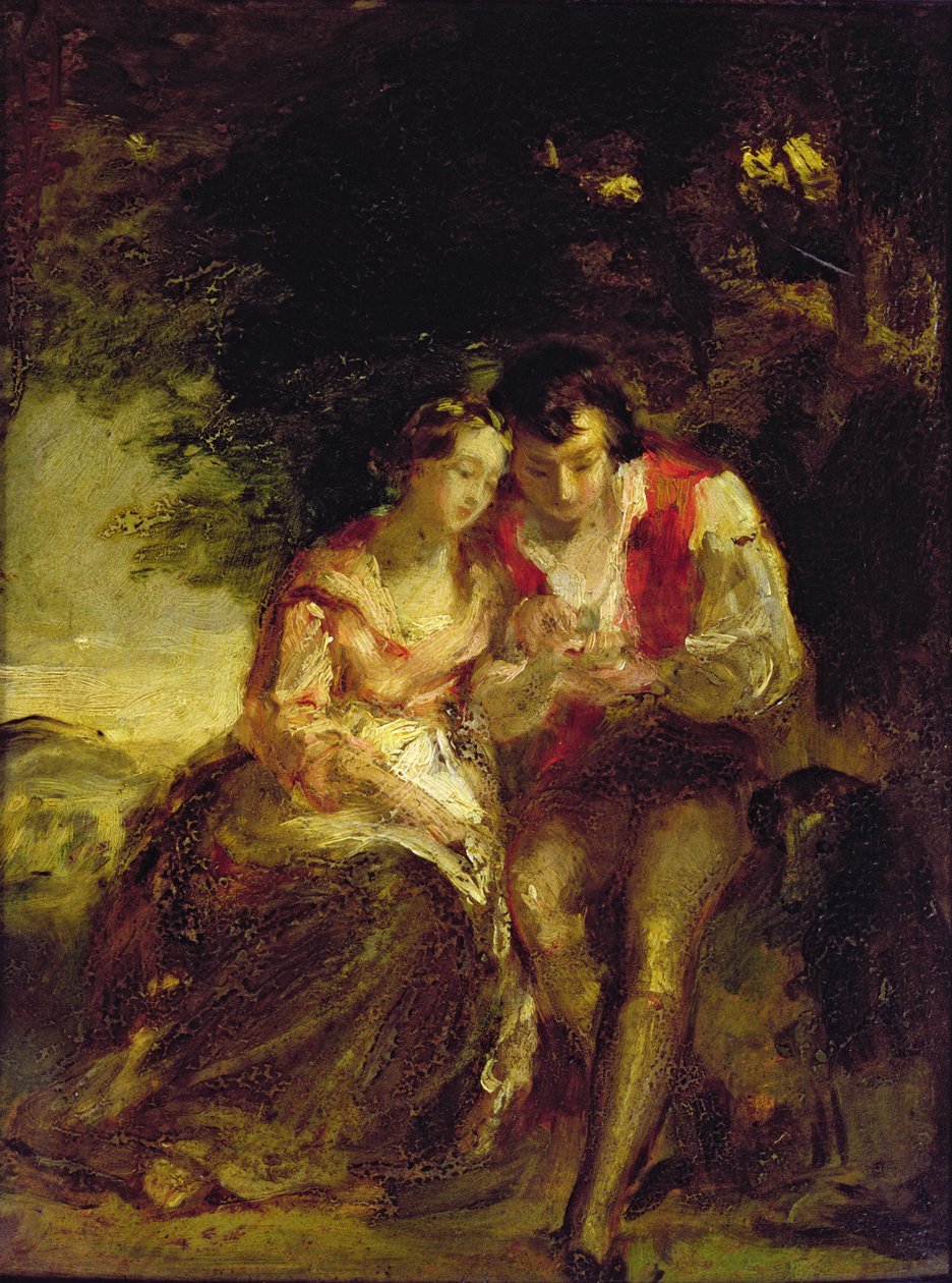 Burns and Highland Mary by Daniel Macnee