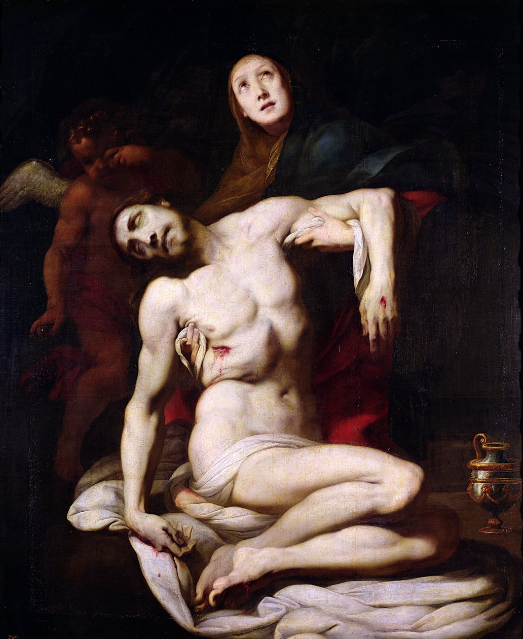 The Pieta, 1626 by Daniele Crespi