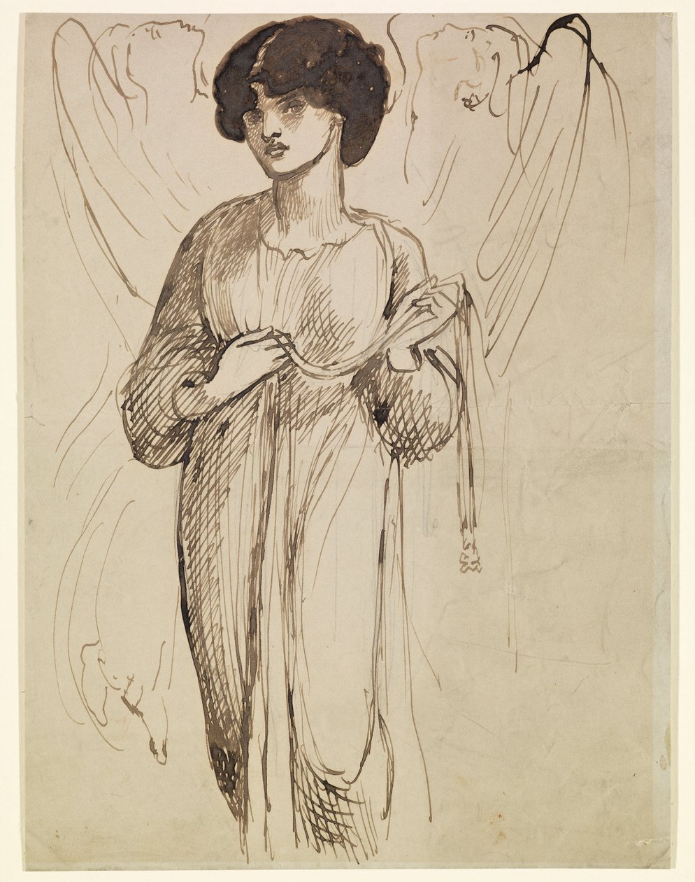 Astarte Syriaca - Figure Study by Dante Gabriel Rossetti