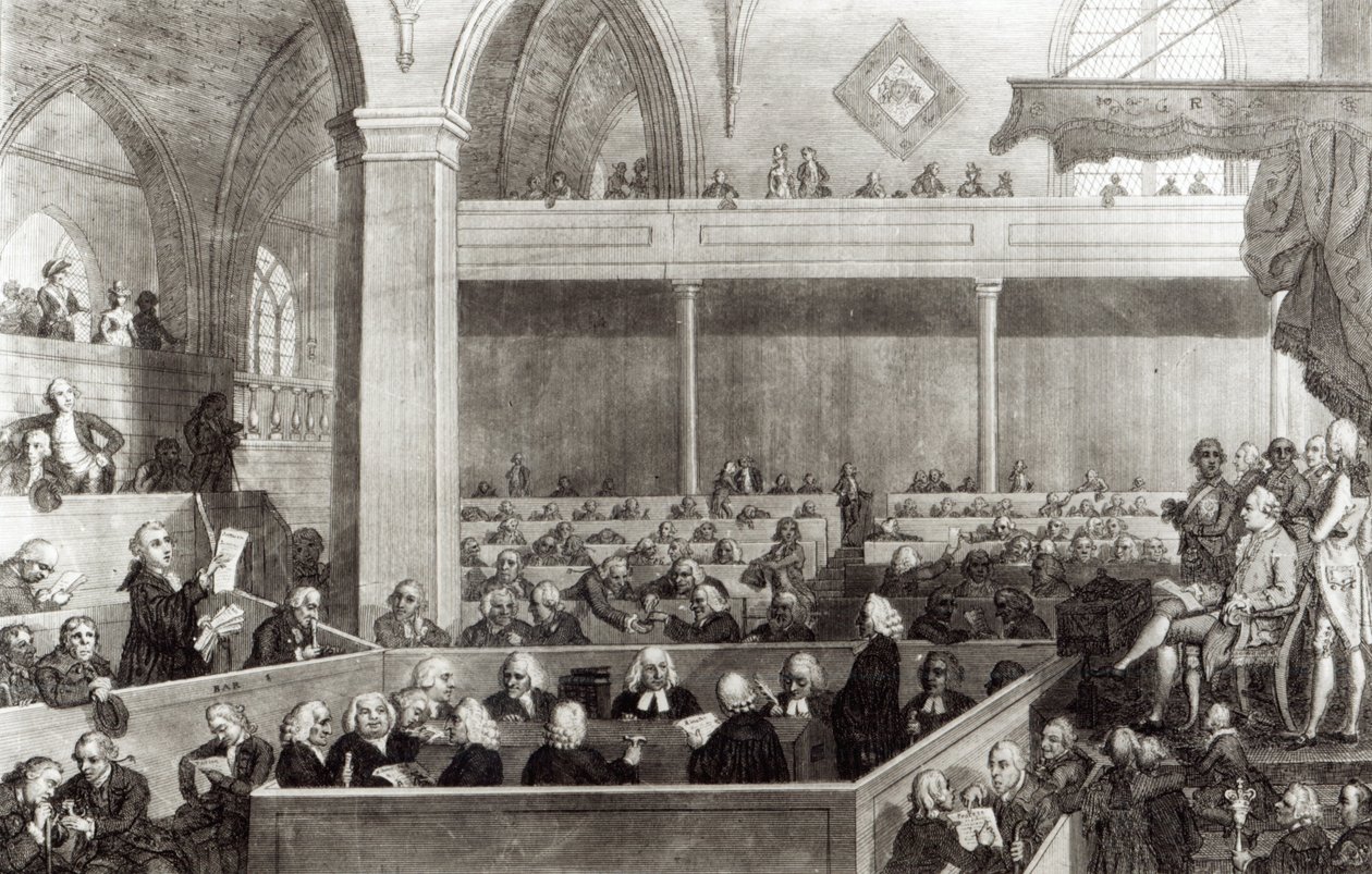 The General Assembly of the Kirk of Scotland, engraved by R. Scott by David Allan