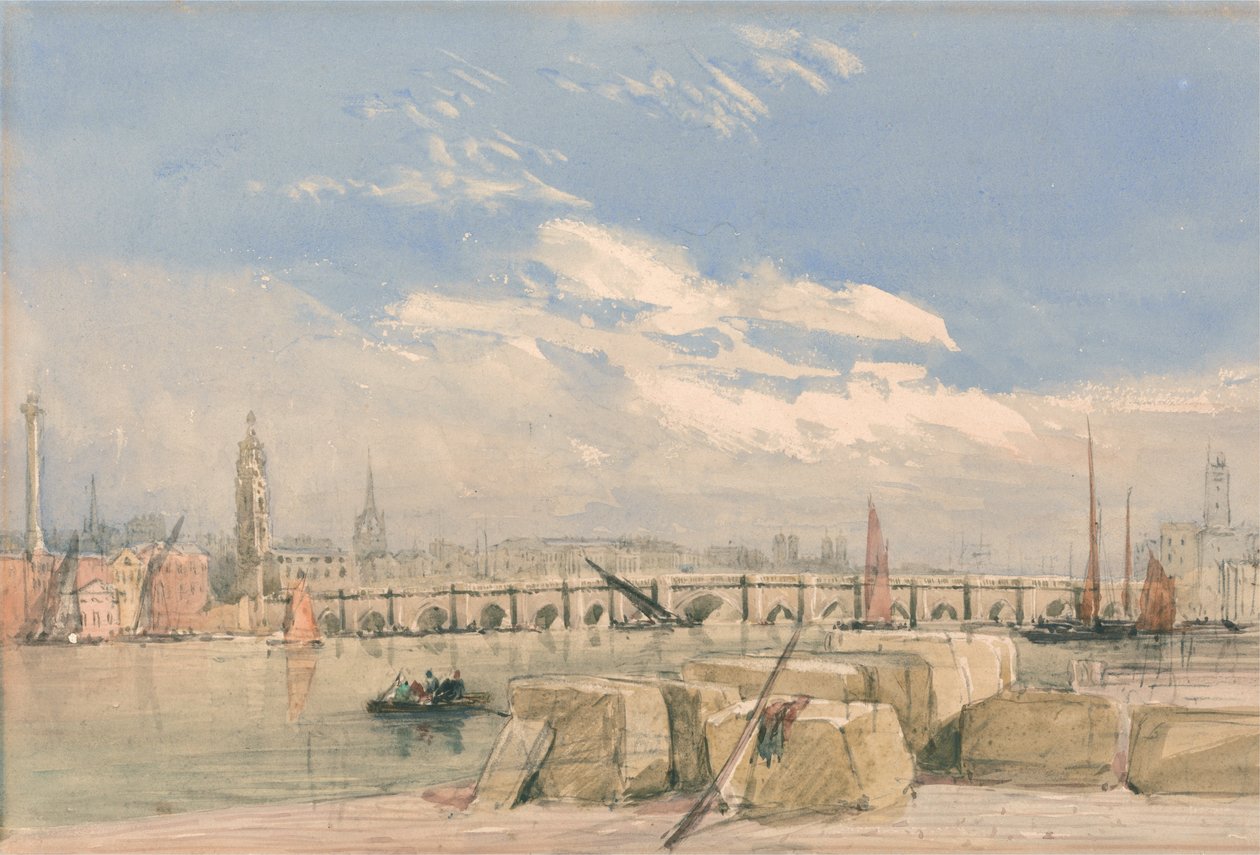 London Bridge by David Cox