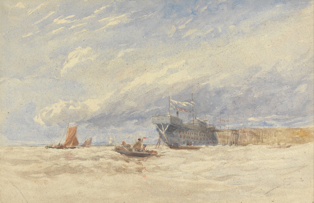 On the Medway by David Cox