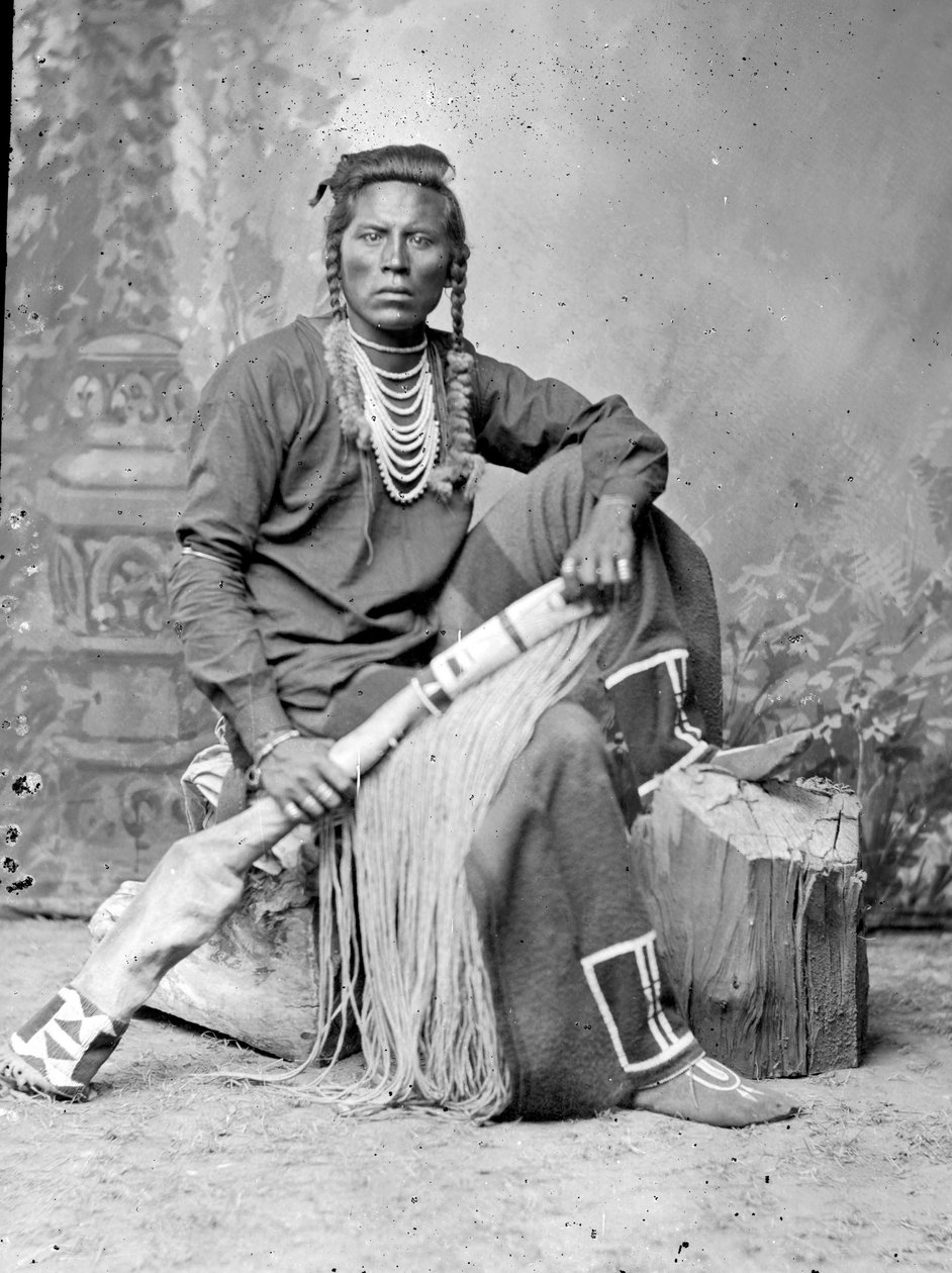 Curley, Crow Scout by David Frances Barry