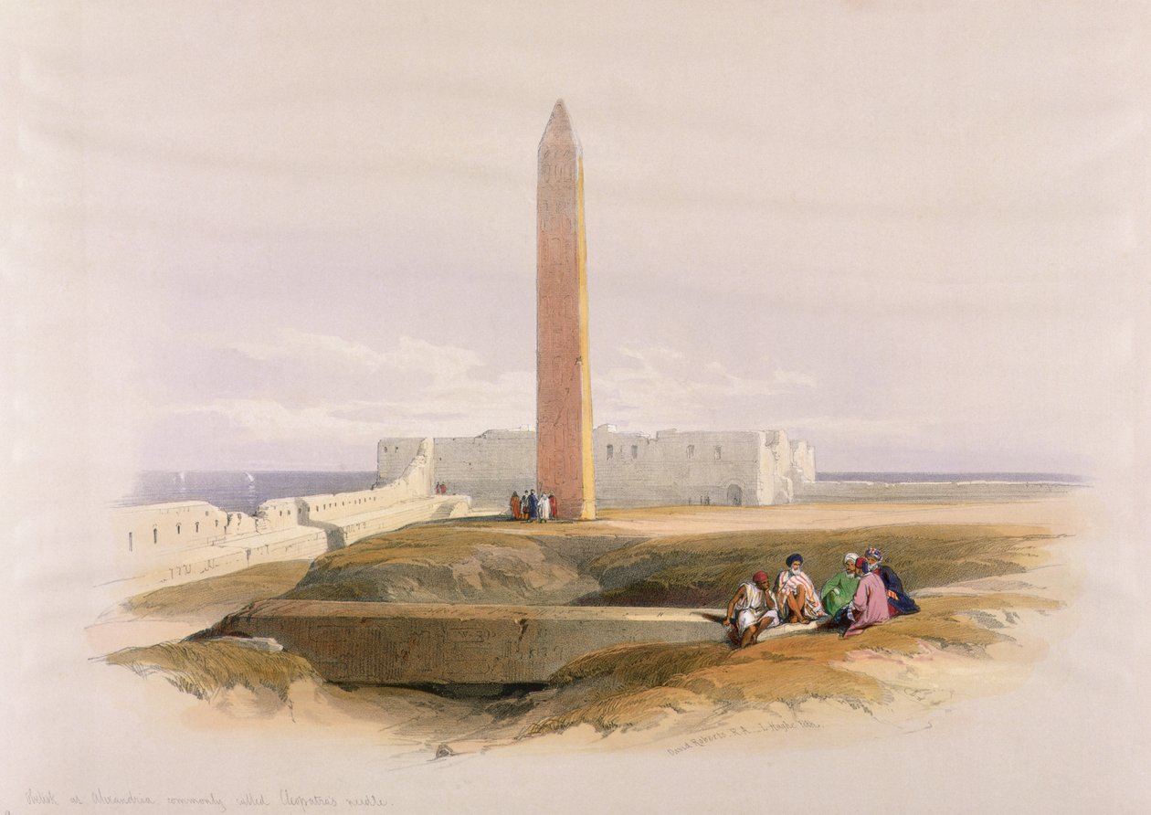 Obelisk at Alexandria, commonly called Cleopatra