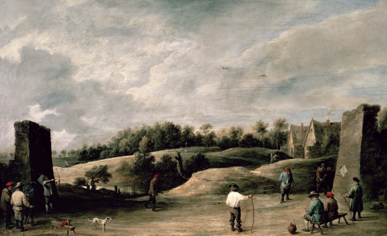 The Archery Contest by David Teniers the Younger