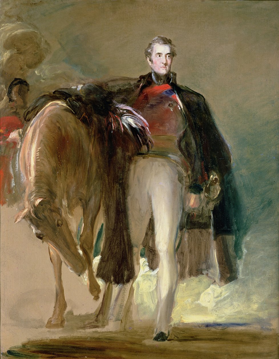 The Duke of Wellington and His Charger 