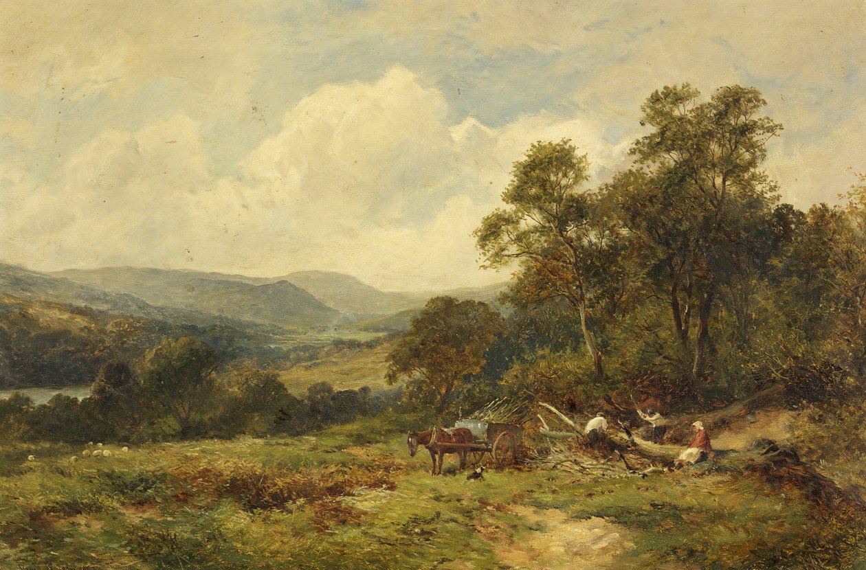 Above Rydal Mount, Ambleside by David Bates