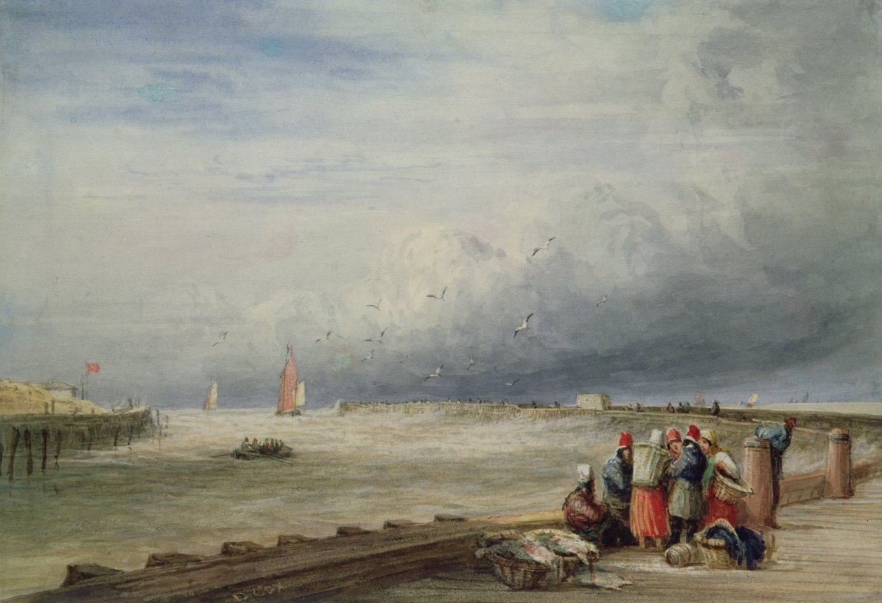 Calais Pier by David Cox