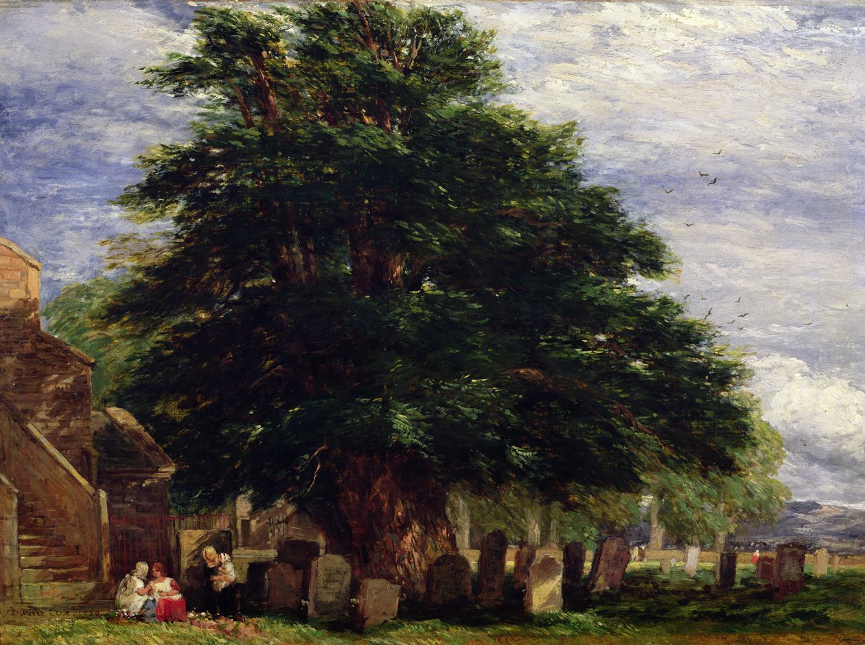 Darley Churchyard by David Cox