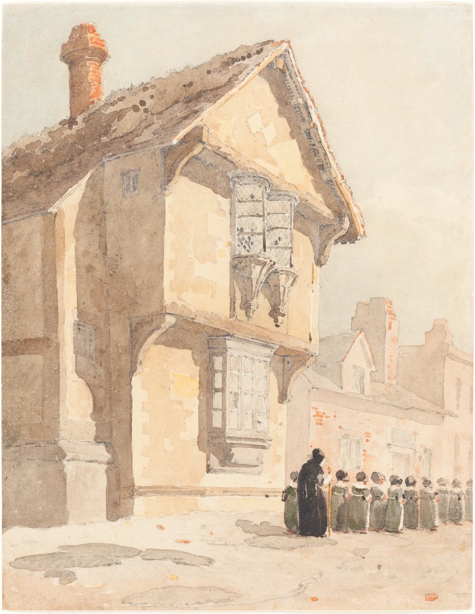 The School Walk by David Cox