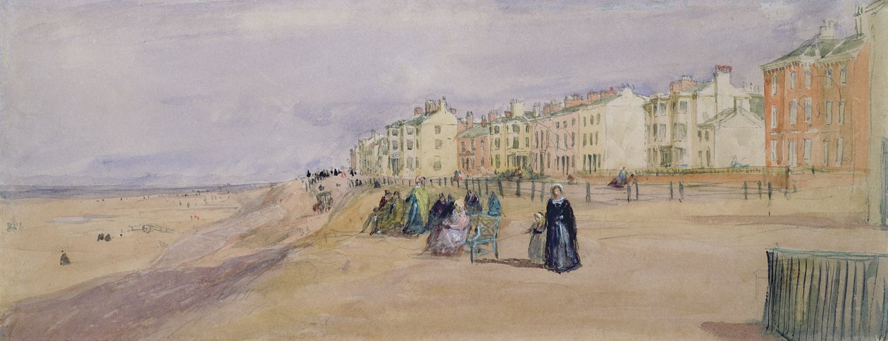 The Sea Front at Blackpool by David Cox